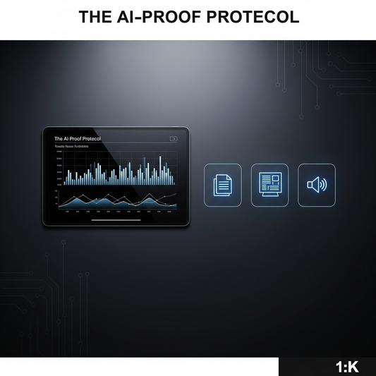 The 'AI-Proof' Protocol: The Non-Technical Guide to Becoming Irreplaceable at Work.